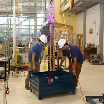 two male students in manufacturing class